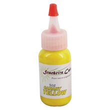 5 шт. Канарские желтые цветные чернила для перманентного макияжа 30 мл(1 унции) Перманентный макияж Пигмент для татуажа бровей