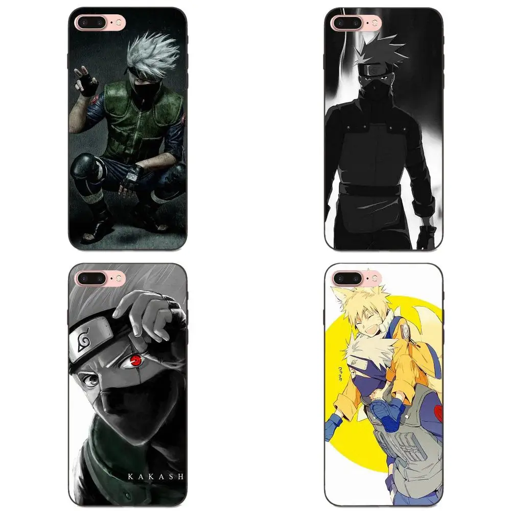 

High Quality Soft Back For Xiaomi Redmi Note 2 3 4 4A 4X 5 5A 6 6A Plus Pro S2 Y2 Naruto Kakashi Hatake