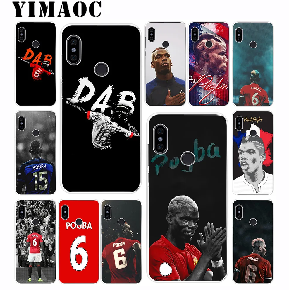 YIMAOC Paul Pogba Dab Soft Silicone Case for Xiaomi Redmi 6 6A 5A 5 S2 Puls Note 8 7 4X 4 4A Pro Go |