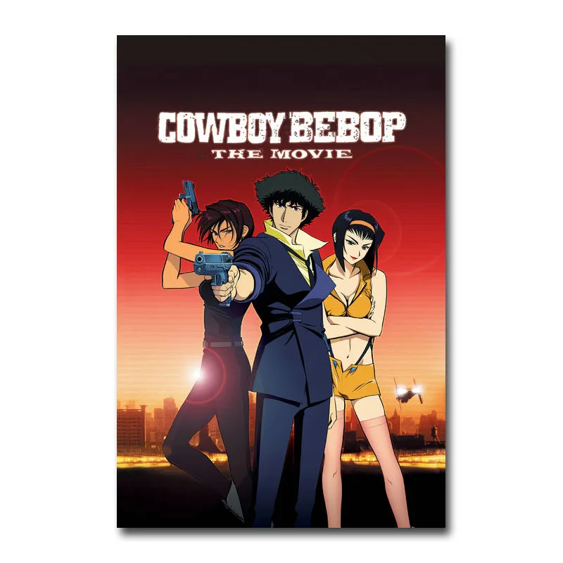 Cowboy Bebop Japan Anime Art Silk Poster 13x18 24x32 inch