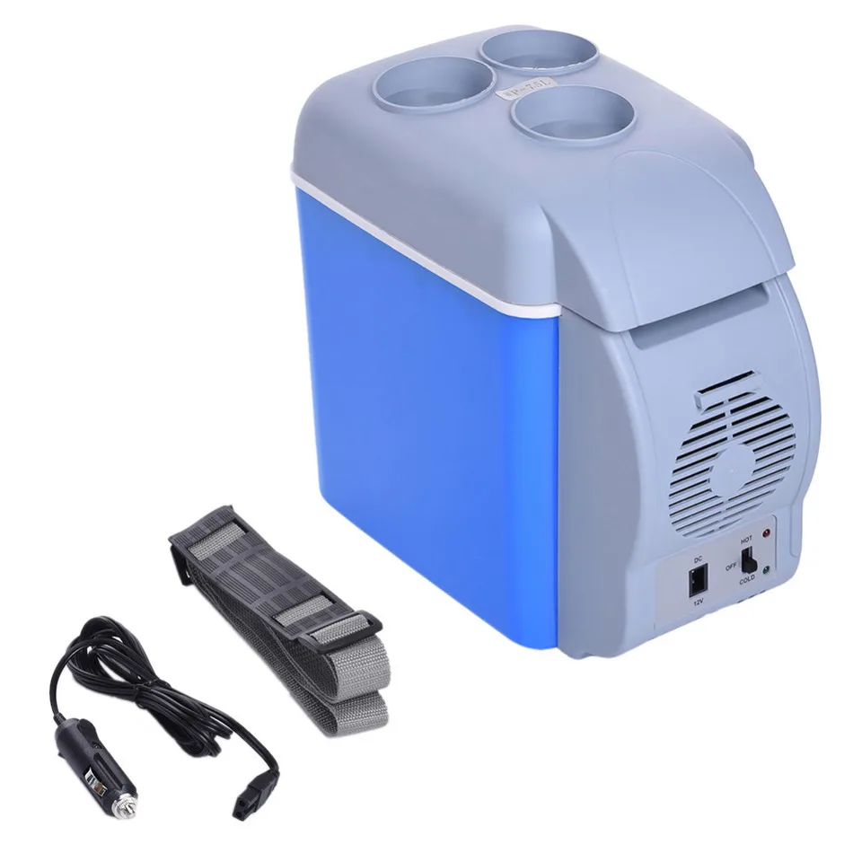 7.5L Mini Warming and Cooling Car Vehicle Refrigerator 12V Hot and Cold Double Use Car Freezer Fridge For Car And Home 7.5L Mini Warming and Cooling Car Vehicle Refrigerator 12V Hot and Cold Double Use Car Freezer Fridge For Car And Home