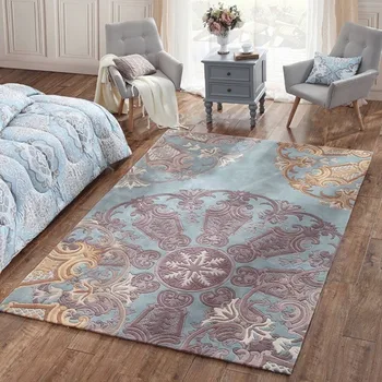 

Romantic 3D pattern wedding carpet ,big size luxury wool content handmade living room rug, home decoration carpet