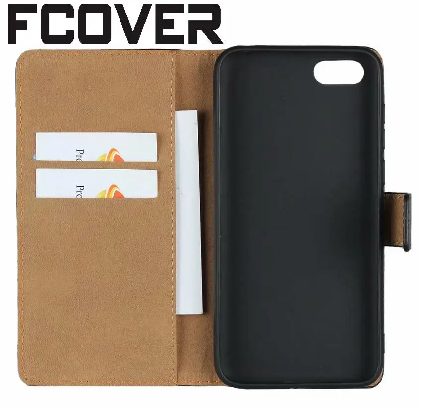 

For Huawei Y5 2018/Honor 7S Flip Case Y5 Lite Stand Book Card Protection Genuine Leather Shell Cover