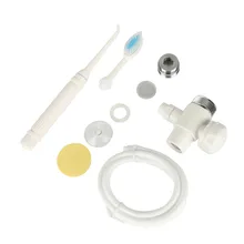 1 часть личного шайбы с зубчиками зубная нить портативный ирригатор очиститель межзубные чище зуб удалить мусор очистка полости рта