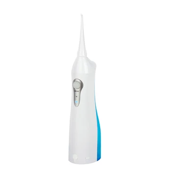 

USB Rechargeable Waterproof 2 Operation Modes Portable Dental Water Flosser Oral Irrigator With Tongue Cleaning Tip Jet Tips