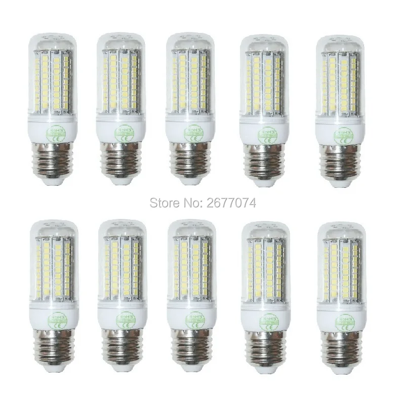 

E14/G9/E27/B22 102LED SMD2835 15W Warm White/Cool White Decorative LED Corn Lights 10PCS JTFL027