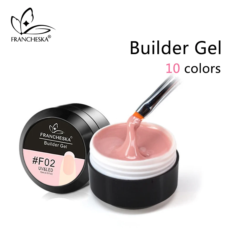 

15ml Acryl Gel Builder Jelly Builder Gel Crystal Camouflage Nail Extension DIY Nail Art Decoration Manicure Gel Varnish