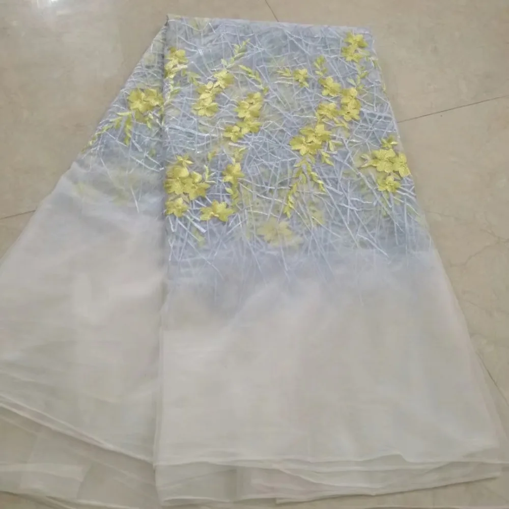 

High Quality Latest African Laces Fabrics Embroidered African Tulle French Lace Fabric With Beaded 2018 African French Lace
