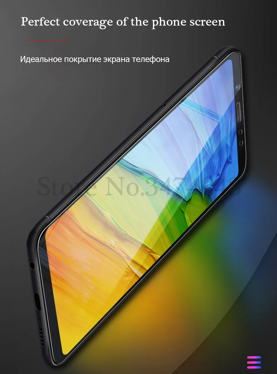 Arsmundi полное закаленное стекло для Xiaomi Redmi Note 5 Pro Полное покрытие экрана Защитная пленка для Redmi 5 Plus стекло