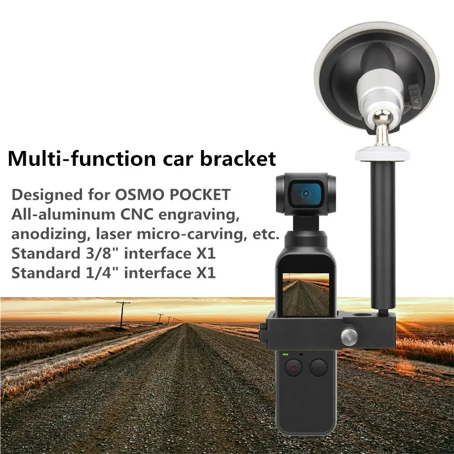 DJI OSMO Pocket Handheld Gimbal Expansion Accessories OSMO Pocket Mount Bracket for Car-2