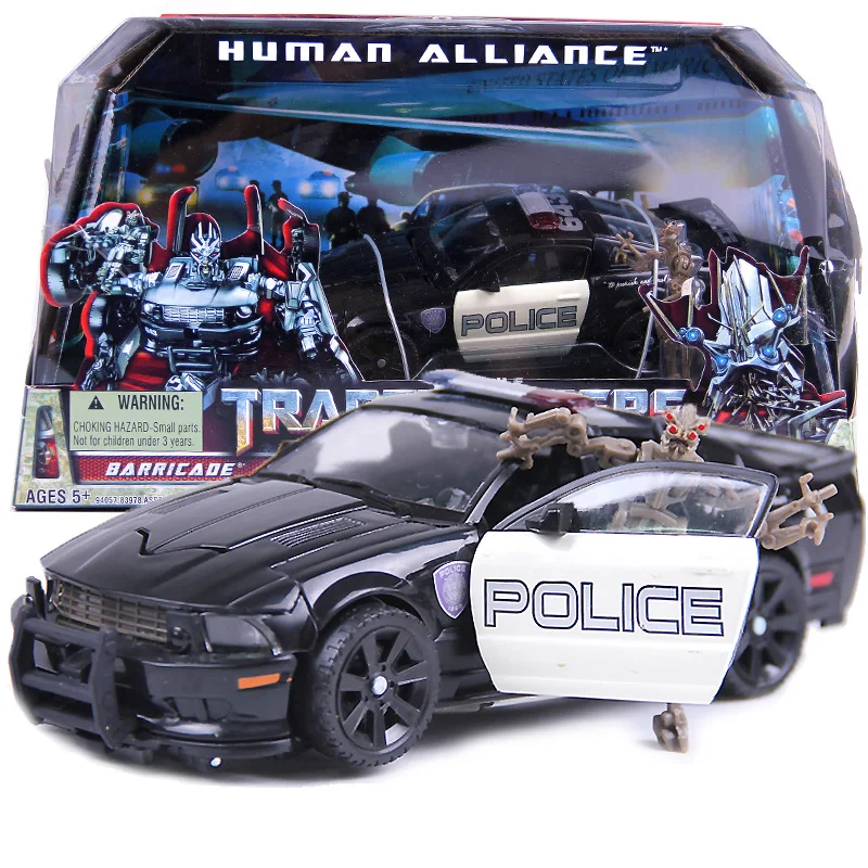 

Transformation Human Alliance Car Robot Barricade Christmas Gift for Boys