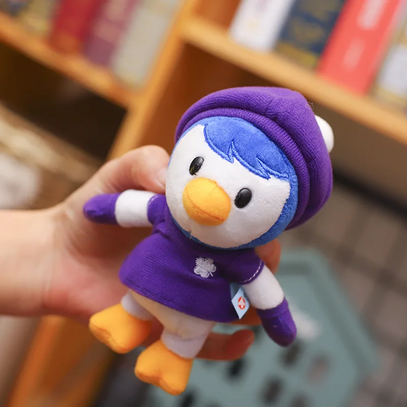1 шт. 10 СМ Корея Pororo маленький пингвин плюшевые игрушки для брелка Pororo и его друзья меховой шарик-подвеска мягкие куклы Подарки toy134