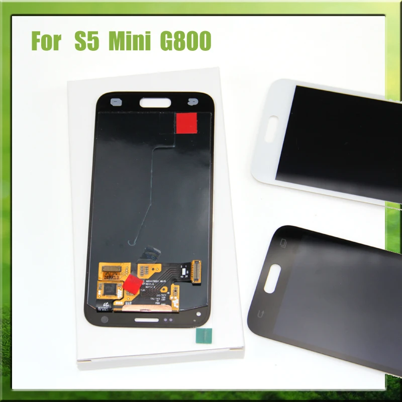 ЖК дисплей для Samsung s5 с сенсорным экраном и дигитайзером в сборе Galaxy S5 Mini G800