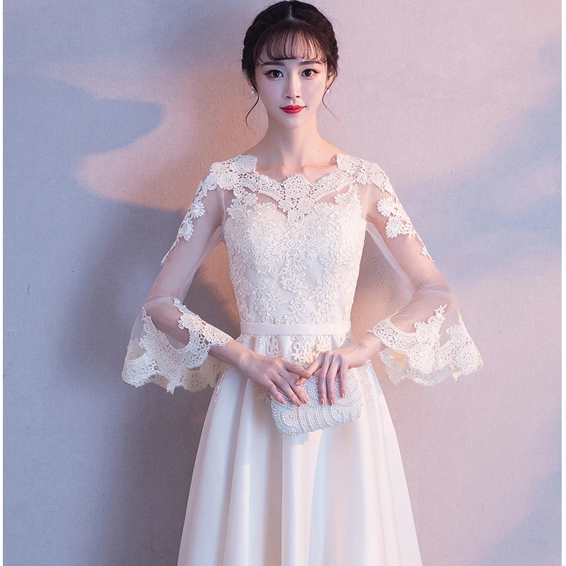 Кружева Для женщин китайское традиционное платье Вечерние леди элегантность Ципао Винтаж невесты Ципао вечернее одежда