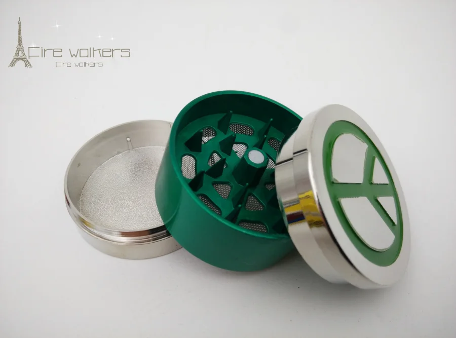 Новинка 1 шт. (диаметр 4 2 см) 3 слойная металлическая фотолампа для курения ручной