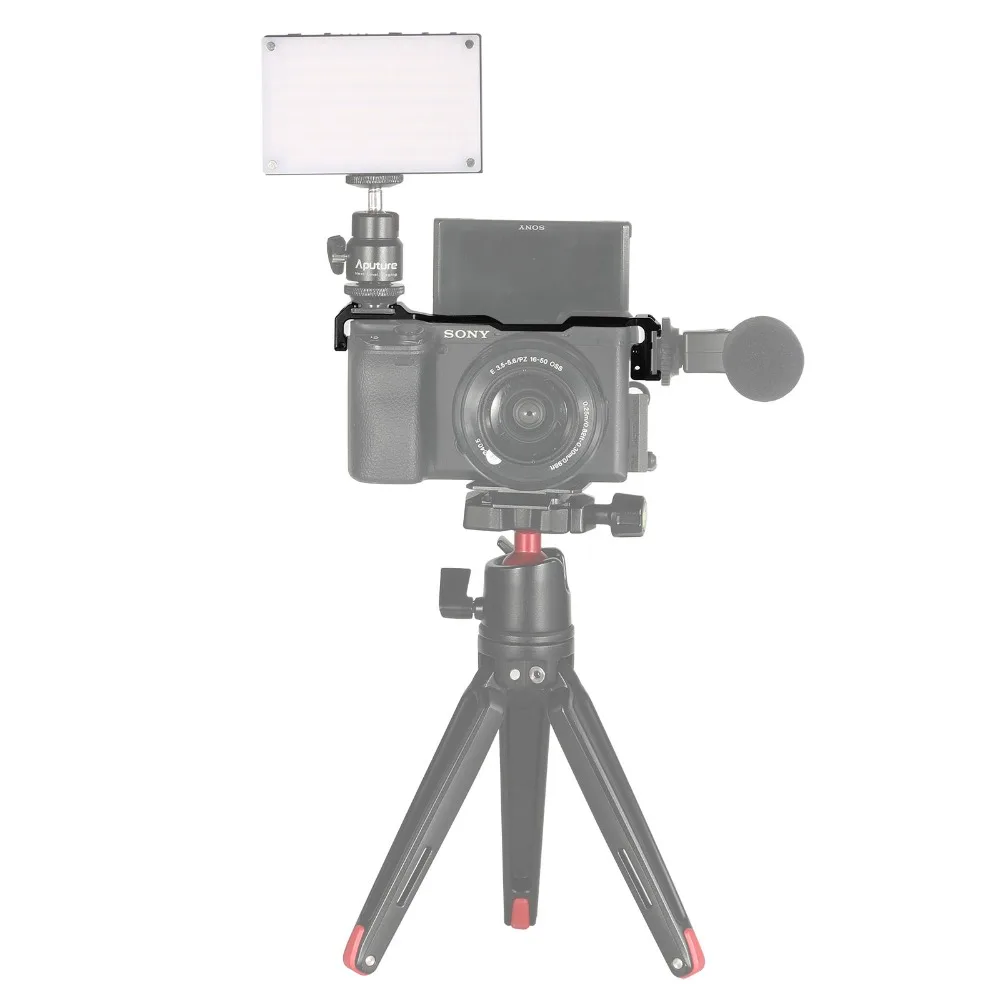 SmallRig Холодный башмак перемещение крепление для sony A6300/A6400/A6500 двойной Холодный башмак расширение крепление для микрофона/монитора/lcd-2334