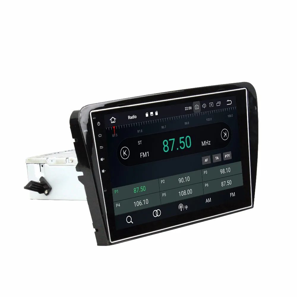 Top Navirider Android 8.0 radio tape recorder octa Core 4GB RAM 32GB rom with IPS screen for SKODA Octavia 2014-2015 head units 2
