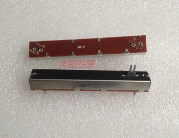 

8pcs SL60V A10K B10K B50K Mixer Fader 88mm Slide Potentiometer / Mono Volume Control Fader 10KB 50KB