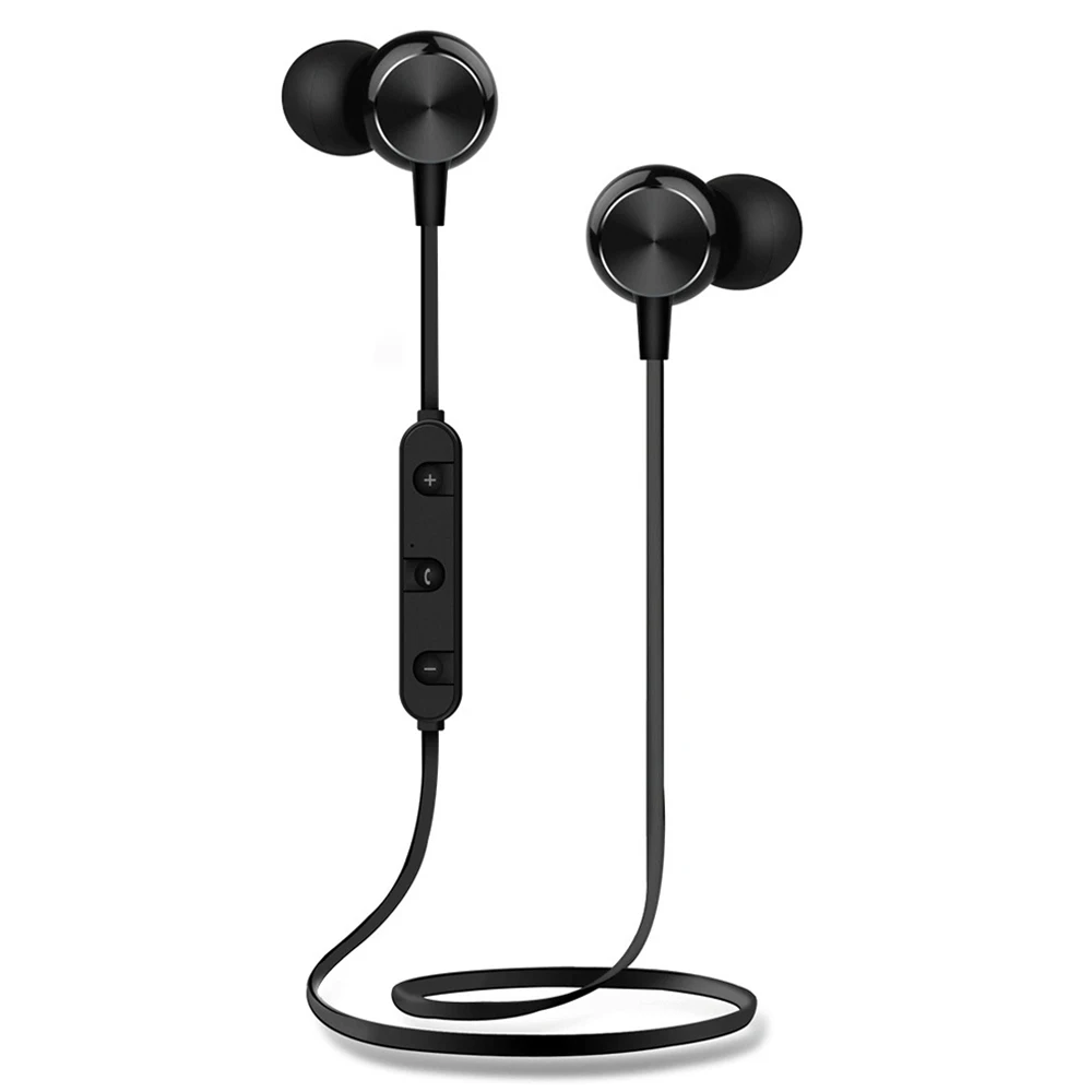 50 шт. qijiagu беспроводные Bluetooth наушники BT08 спортивные Металлические Магнитные