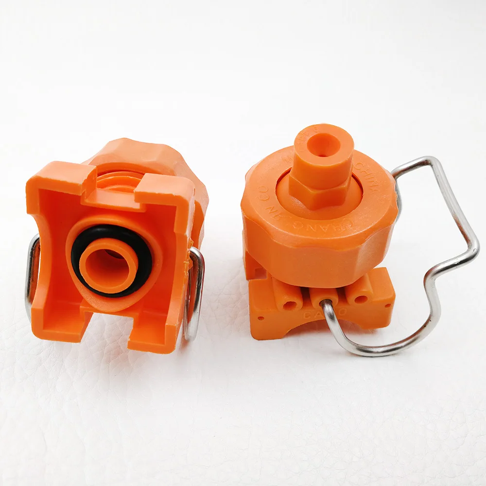 Quick connect split eyelet clamp spray nozzle,adjustable ball clamp