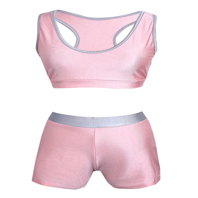 Women Cropped Padded Bras Female Underwear Crop Tops Seamless Padded