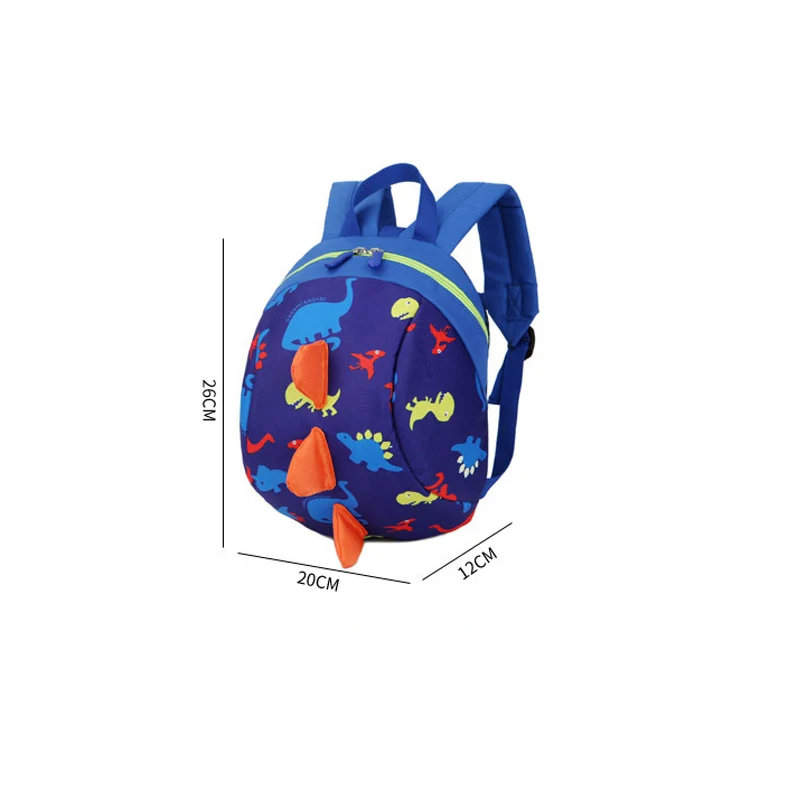  Cute School Backpack Anti-lost Kids Bag Cartoon Animal Dinosaur Children Backpacks for Kindergarten - 32841691927