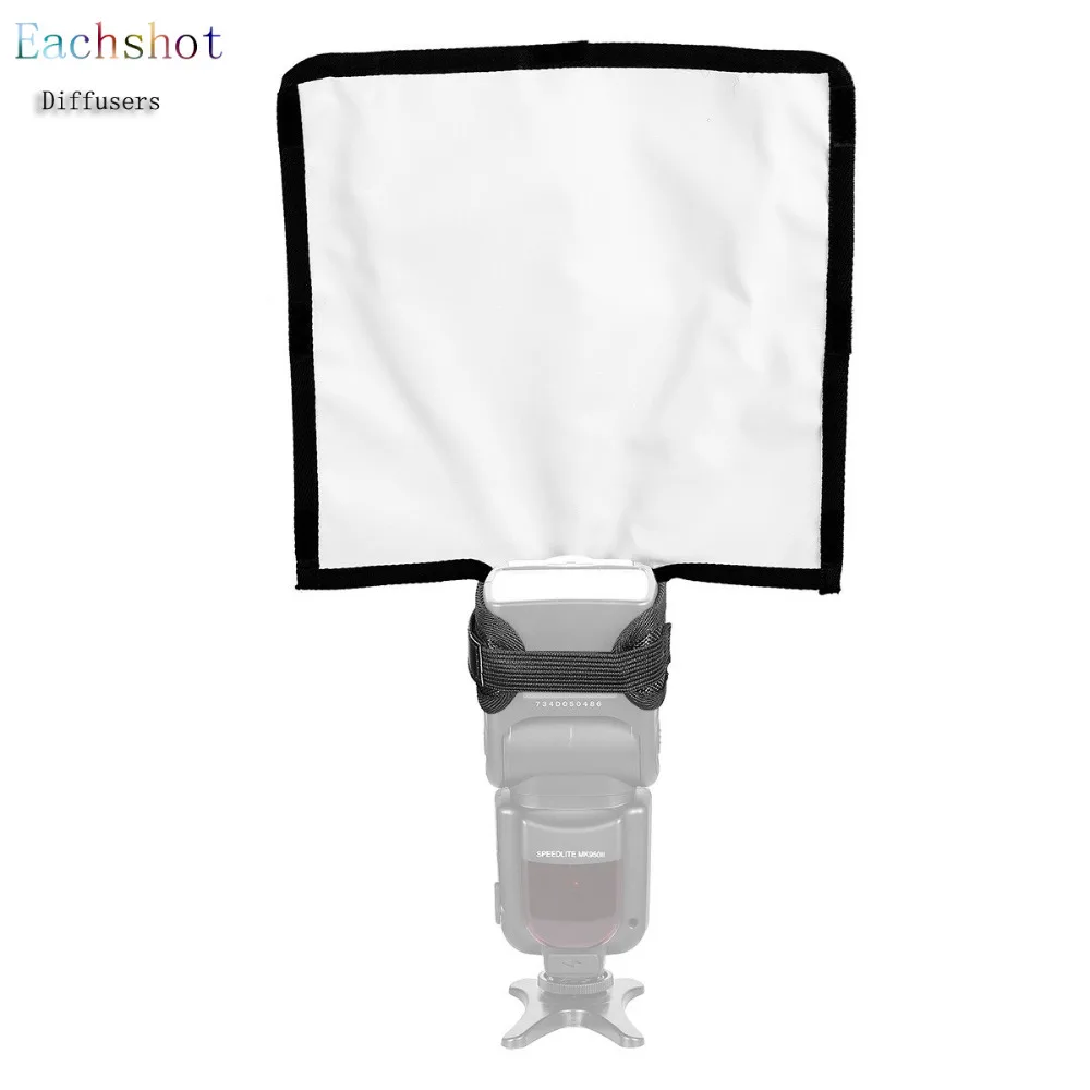 

Foldable Flash Speedlight Reflector FlashBender Snoot Sealed Flash Bender Softbox Diffuser for Canon Nikon Sigma Metz Sony flash