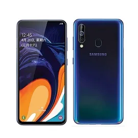 Мобильный телефон Samsung Galaxy A60 LTE, 6,3 дюймов, 6 ГБ ОЗУ, 64 ГБ/128 Гб ПЗУ, Восьмиядерный процессор Snapdragon 675, 32 Мп+ 8 Мп+ 5 МП, задняя камера, телефон - Цвет: 6GB 128GB Black