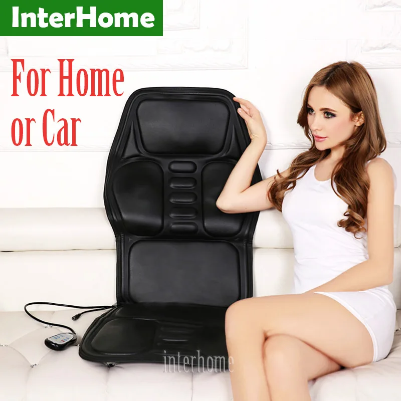Professional Electric Car Seat Massage Cushion Heating Massage Cervical