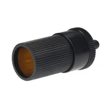 Car Accessory 12V 24V Female Cigarette Lighter Inline Socket Connector Conversion Plug