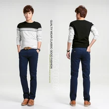 Neuen Design Casual Herren Hosen Baumwolle Dünne Hose Gerade Hose Mode Geschäfts Feste Khaki Schwarzen Herrenhosen MKQ9623