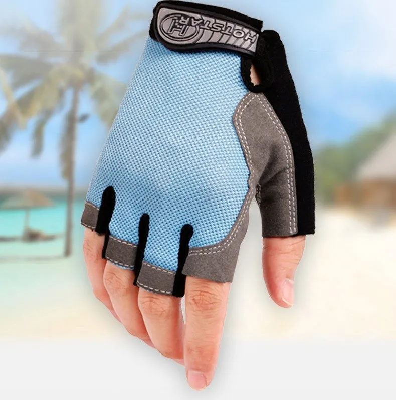 

Cycling Gloves Half Finger Mens Women's Summer Bike Bicycle Gloves Nylon Sport Mountain Bike Gloves Guantes XL