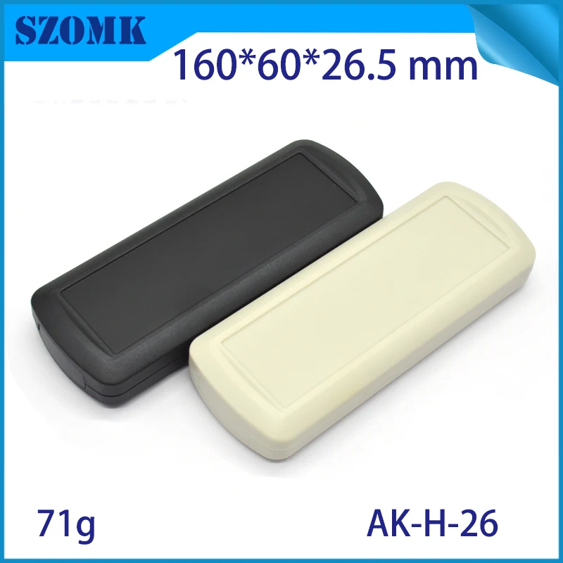 

1 piece ABS plastic handheld enclosure PCB junction box for electronics 160x60x26.5 mm remote control case SZOMK GPS housing