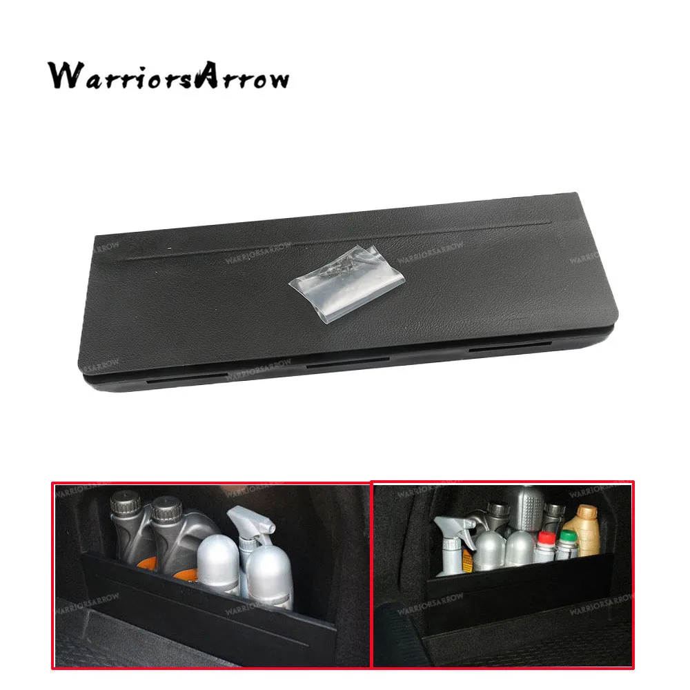 WarriorsArrow Black Rear Trunk Storage Compartment Lid