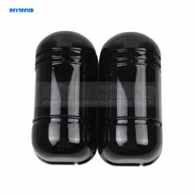DIYSECUR Wired 100M Alarm Dual Beam Photoelectric Infrared LED Detector Tamper Alarm Output Home Farm Door Home