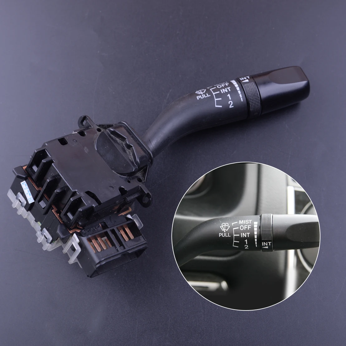 

beler Right Side Wiper Steering Column Switch J13K359A Fit for Mazda 6 RX8 2004-2008 / CX-7 2007-2009