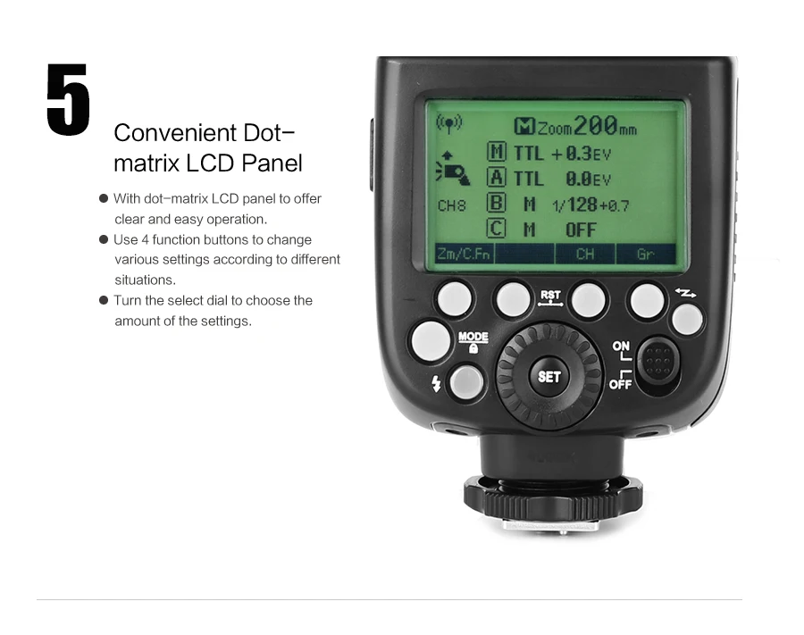 100% Original Godox TT685O 2.4G HSS 18000s i-TTL GN60 Wireless flash Speedlite Flash for OlympusPanasonic (11)