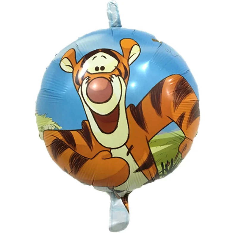 10 шт./партия Медведь Воздушные шары Тигр фольгированные шары Декорации с днем рождения поросенок воздушные шары украшения детские игрушки