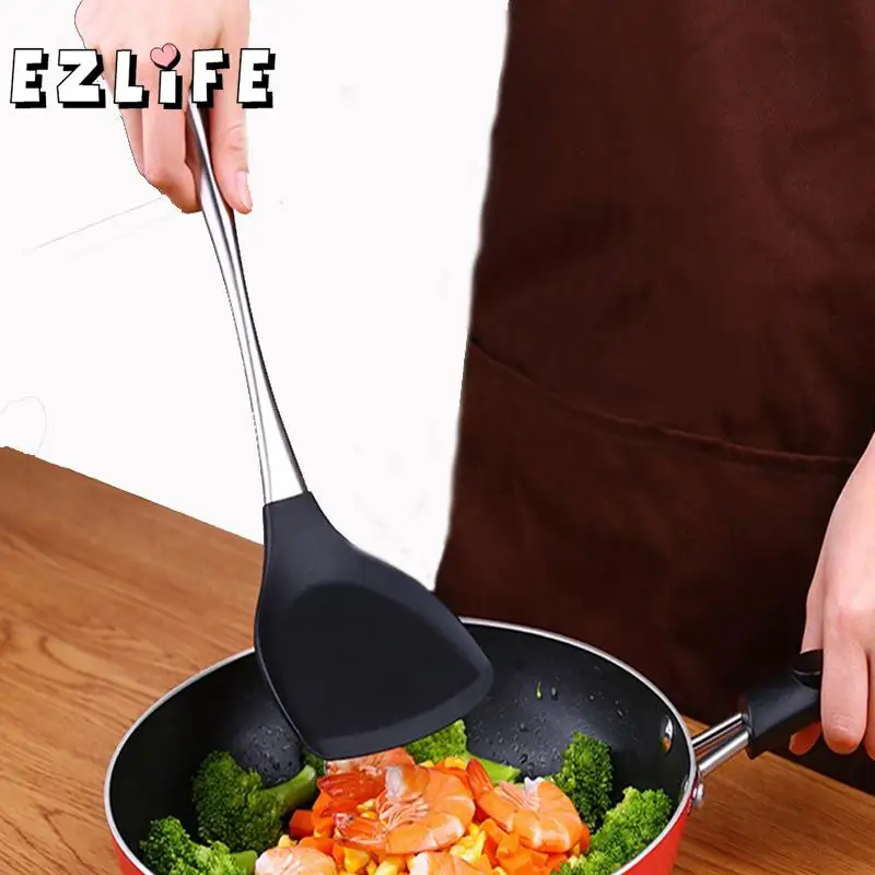 1pcs Hot Selling Stainless Steel Handle Not Sticking Special Chinese