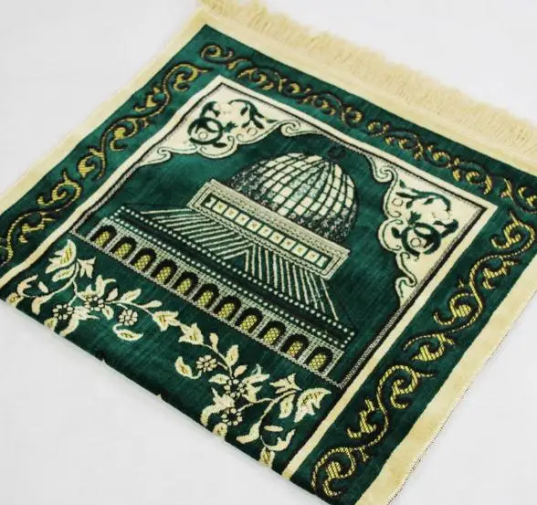 Новый жаккард Исламская мусульманская молитва коврик Salat Musallah Молитвенный Ковер