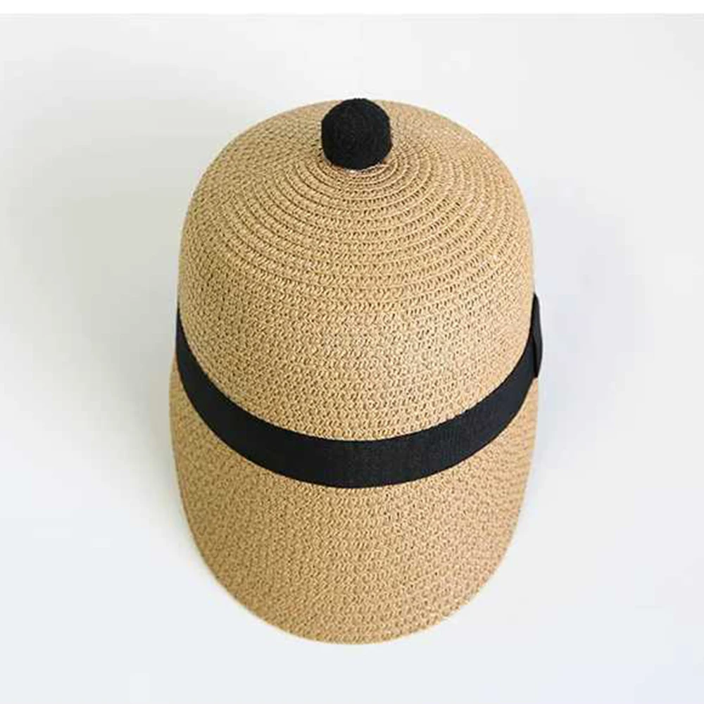 Новая летняя шапка для девочек, женская пляжная кепка, конные шапки, козырек, Sobrero, солнцезащитные шапки для женщин, большая соломенная шляпа с полями