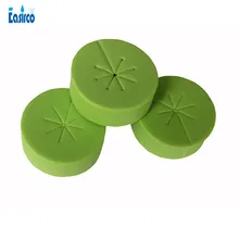 48mm verde cloner pucks. Colares de copo líquido. Colar de clonagem, coleiras de neoprene. Coleiras cloner para sistema de hidroponia ((30 unidades/pacote)