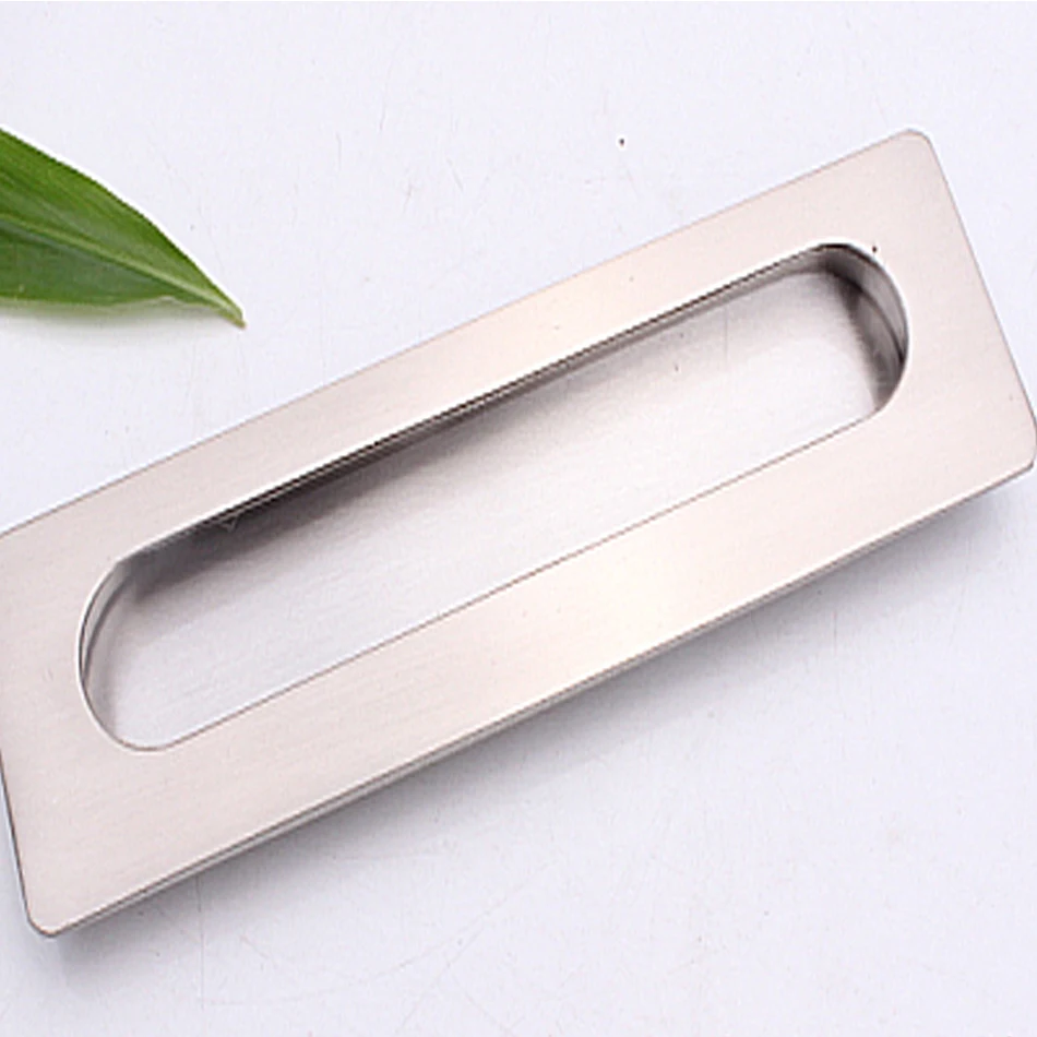 Hot sale 96mm Contemporary Contracted Hidden Handles Cupboard Door