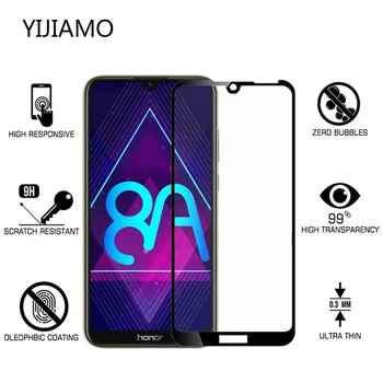 Перейти на Алиэкспресс и купить 3D закаленное стекло для Huawei Honor 8A Защита экрана для Honor Play 8a Pro Полное покрытие Защитная пленка для Honor 8C 8X 8