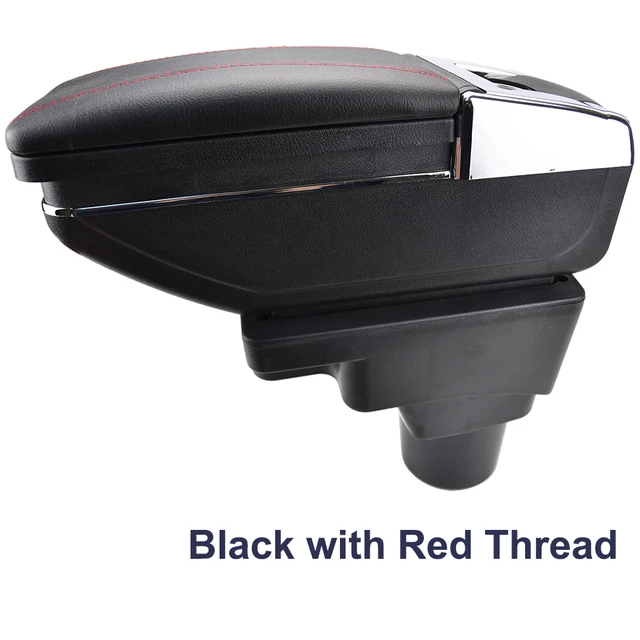 Jodriva For Peugeot, 208 2013-2018 Armrest Rotatable Storage Box