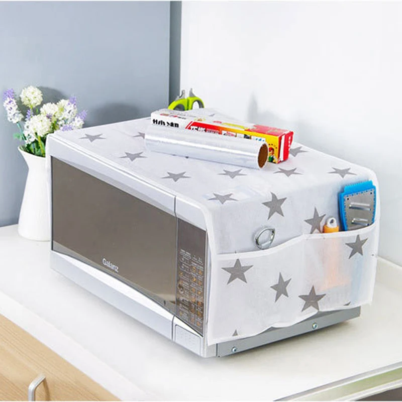 

Microwave Oven Covers Kitchen Gadgets Home Storage rganization Bag Waterproof Easy To Clean Wholesale Bulk Accessories Supplies