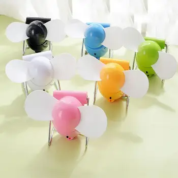 

2019 New Portable Mini Handheld Fan Ultra-quiet Portable Mini USB Desk Home Office Desktop With Double Side Fan