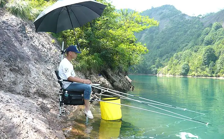 Складной рыболовный стул портативный рыболовный ящик светильник многоцелевой рюкзак пляжные стулья