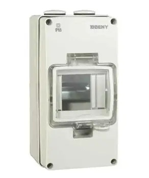 

SAA certified IP66 Waterproof Enclosure for MCB 4 pole