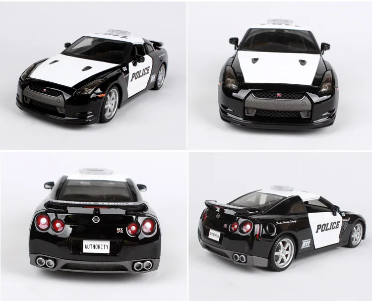 Maisto 1:24 Ford Mustang GT police car alloy authorized car model crafts decoration toy tools Collecting gifts